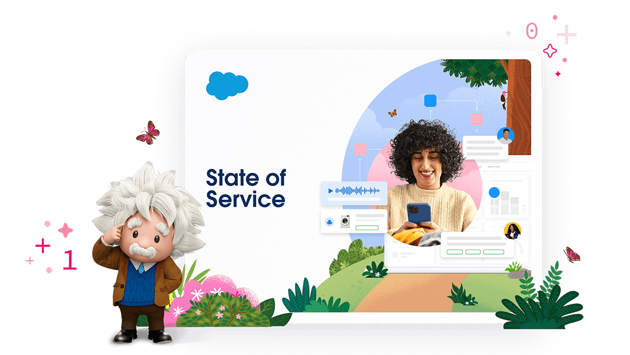 Cover of the 6th edition State of Service report.