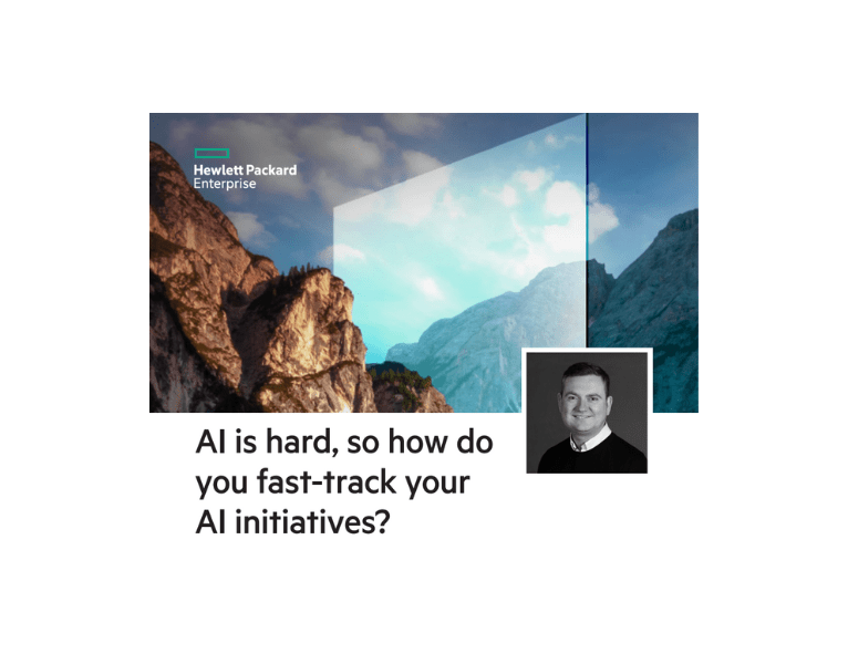 AI is hard, so how do you fast-track your AI initiatives