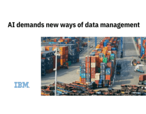 AI demands new ways of data management