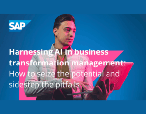 How to harness AI in business transformation management