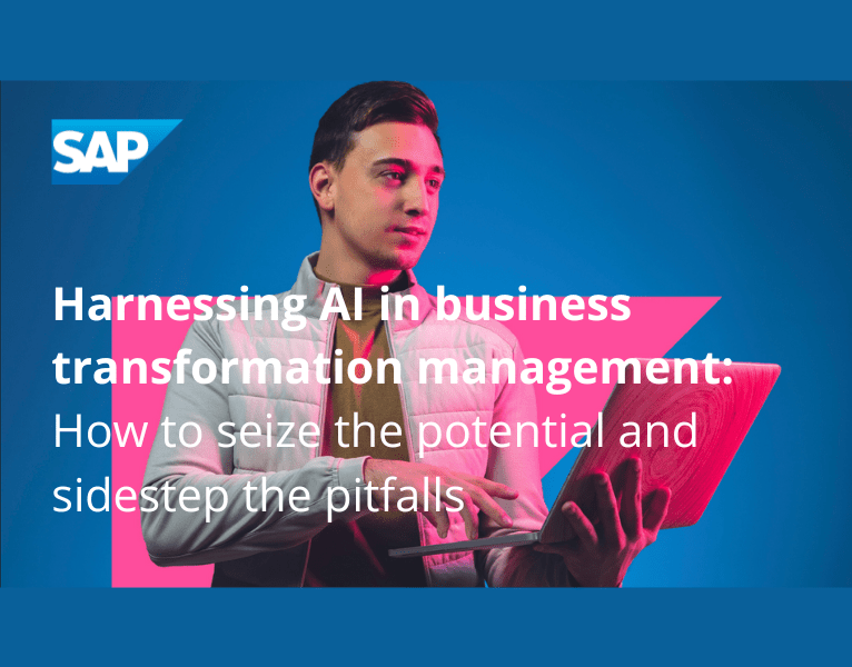 How to harness AI in business transformation management