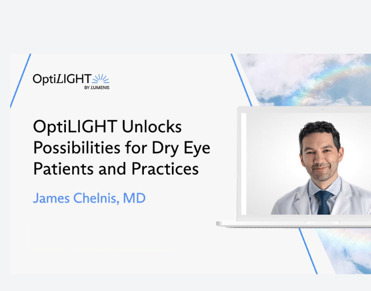 OptiLIGHT Technology Changes The Game in Managing Dry Eye Disease Due to MGD