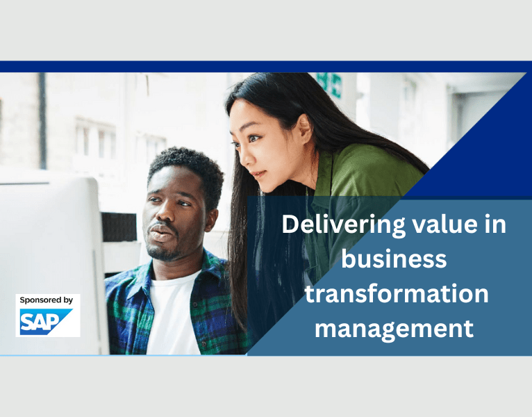 Delivering value in business transformation management