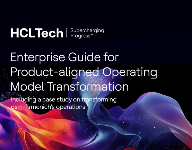 Enterprise Guide for Product-aligned Operating Model Transformation