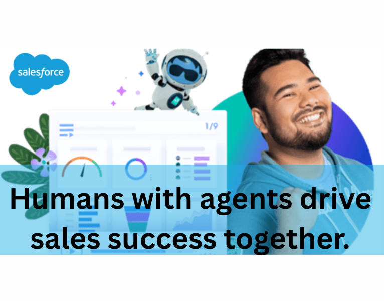 Humans with agents drive sales success together