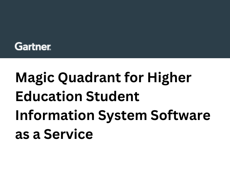 2025 Gartner® Magic Quadrant™ for Higher Education Student Information System Software as a Service