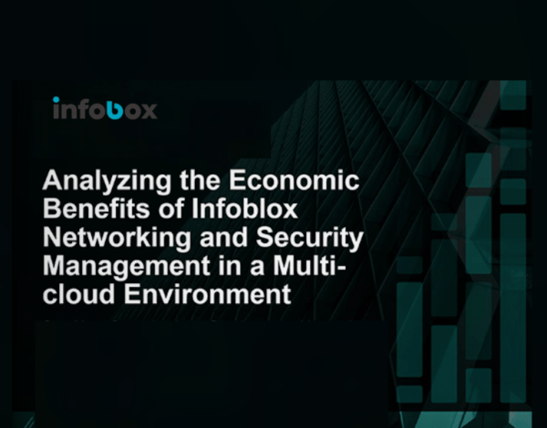 Analyzing the Economic Benefits of Infoblox Networking and Security Management in a Multi-cloud Environment