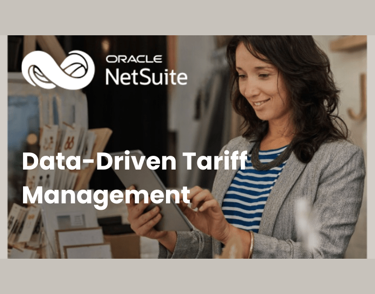 Data-Driven Tariff Management