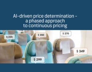 AI-driven price determination - a phased approach to continuous pricing