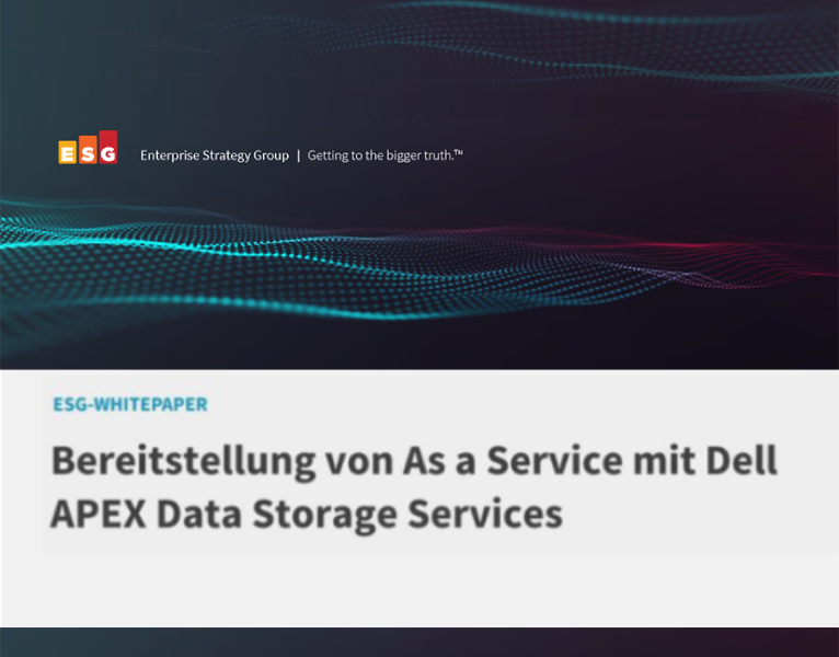 Bereitstellung von As a Service mit Dell APEX Data Storage Services
