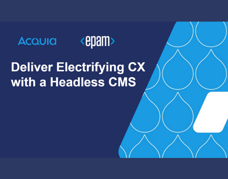 Deliver Electrifying CX with a Headless CMS (On-Demand Webinar)