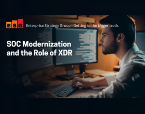 ESG eBook SOC Modernization and the Role of XDR