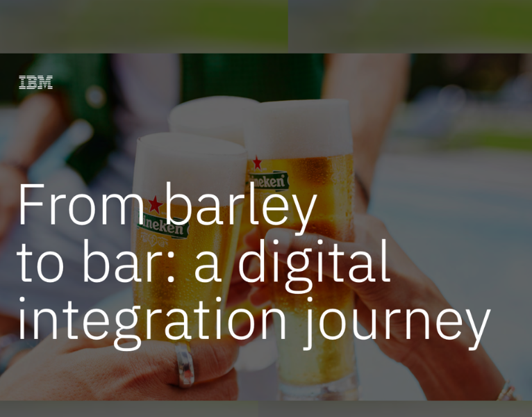 From barley to bar a digital integration journey