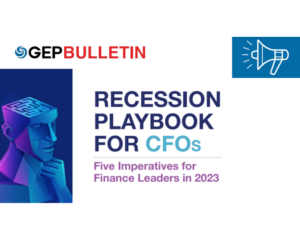 Recession Playbook for CFOs Five Imperatives for Finance Leaders in 2023
