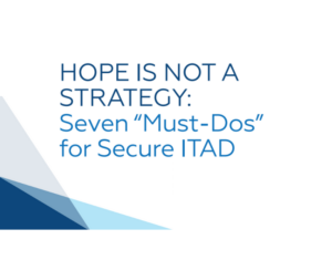 Seven Must-Do's for Secure ITAD Checklist