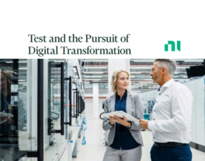 Test and the Pursuit of Digital Transformation