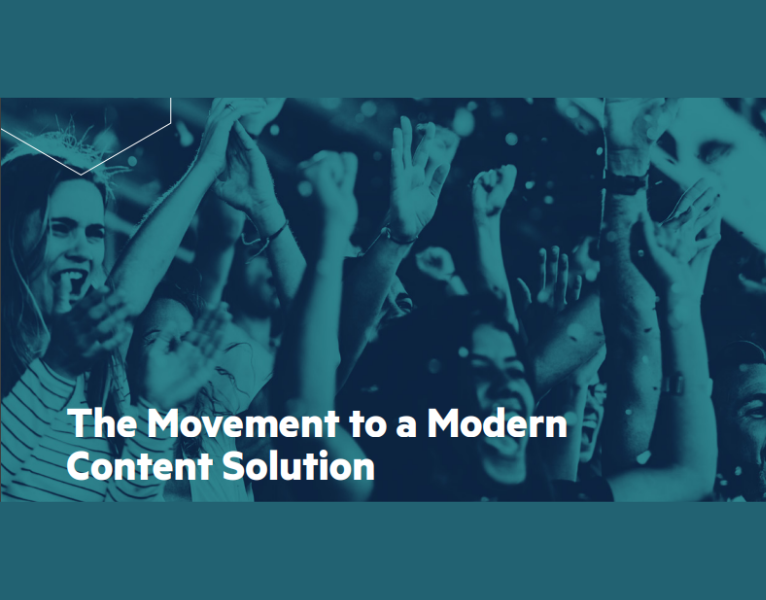 The Movement to a Modern Content Architecture