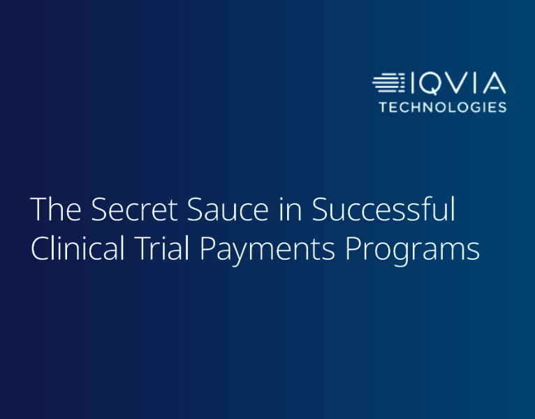 The Secret Sauce in Successful Clinical Trial Payment Programs