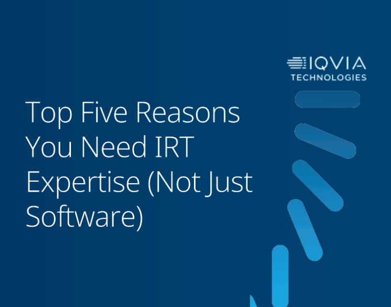 Top Five Reasons You Need IRT Expertise (Not Just Software)