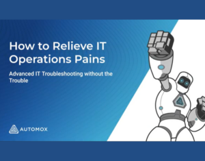 Webinar Advanced IT Troubleshooting without the Trouble Hosted by SANs