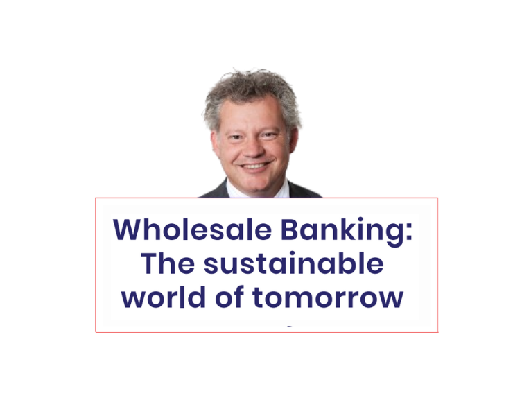 Wholesale Banking The sustainable world of tomorrow