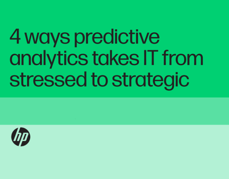 4 Ways Predictive Analytics takes IT from stressed to strategic content