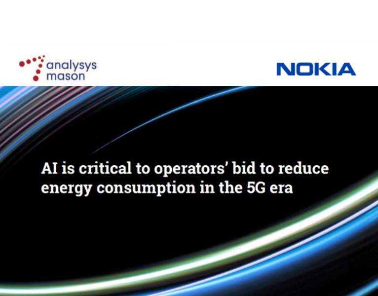 AI is critical to operators’ bid to reduce energy consumption in the 5G era