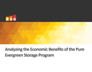 Analyzing the Economic Benefits of the Pure Evergreen Storage Program