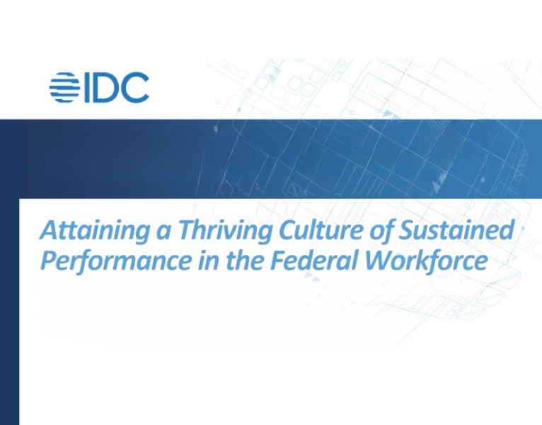 Attaining a Thriving Culture of Sustained Performance in the Federal Workforce