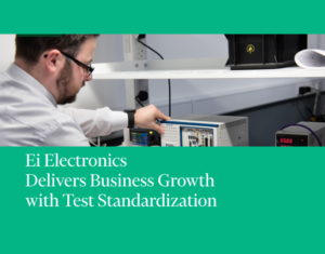 Case Study Test standardization supports business growth at Ei Electronics