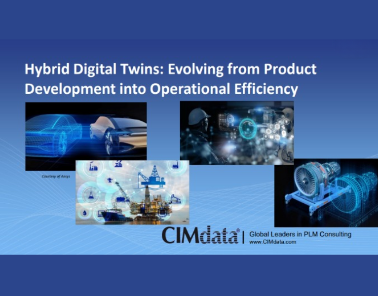 Hybrid Digital Twins Evolving from Product Development into Operational Efficiency