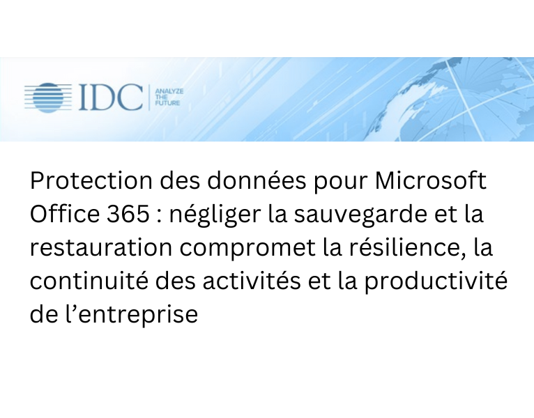 La stratégie de protection des données Microsoft Office 365