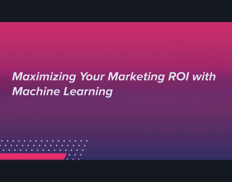 Maximizing Your Marketing ROI with Machine Learning