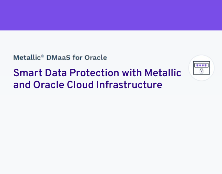 Metallic DMaaS for Oracle Datasheet