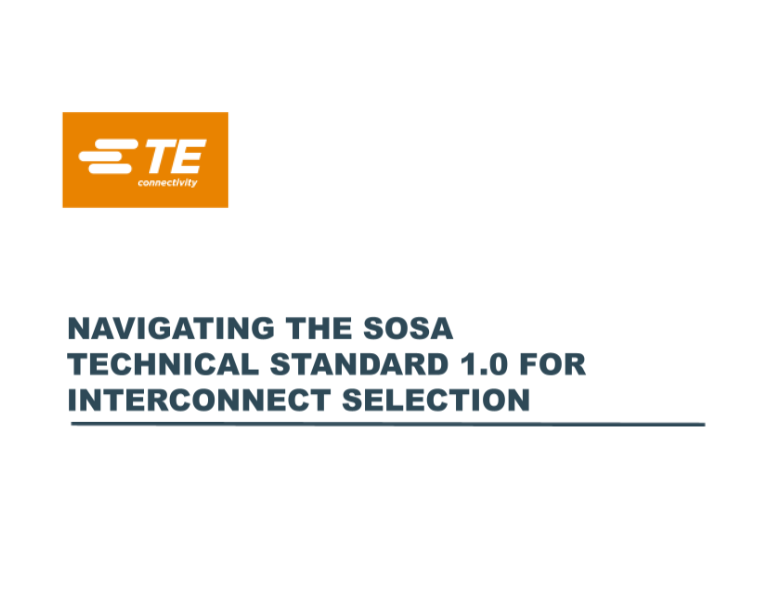 Navigating the sosa technical standard 1