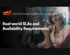 ESG Research Data Protection SLAs and Requirements