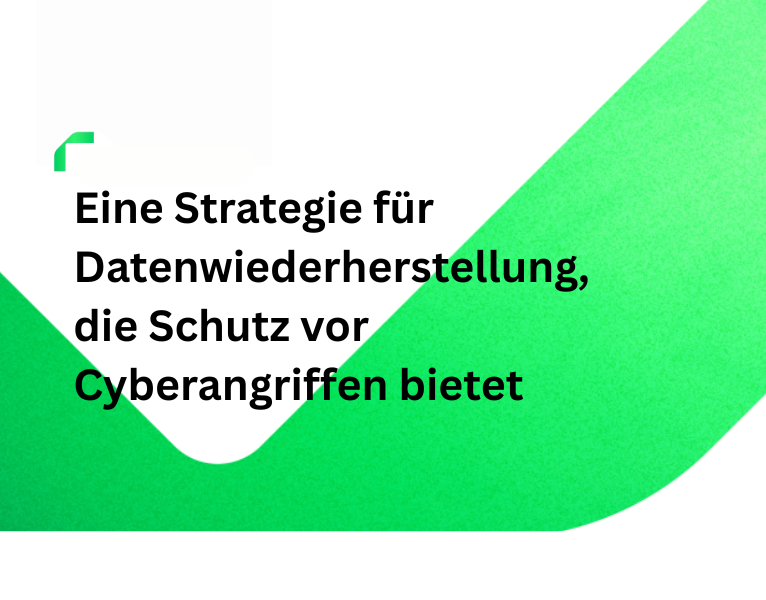 Eine Strategie für Datenwiederherstellung