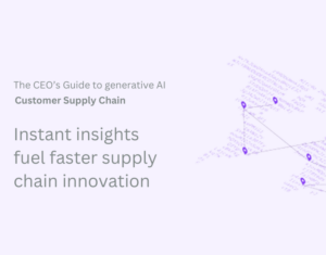 IBV - CEOs guide to generative AI Customer Supply Chain