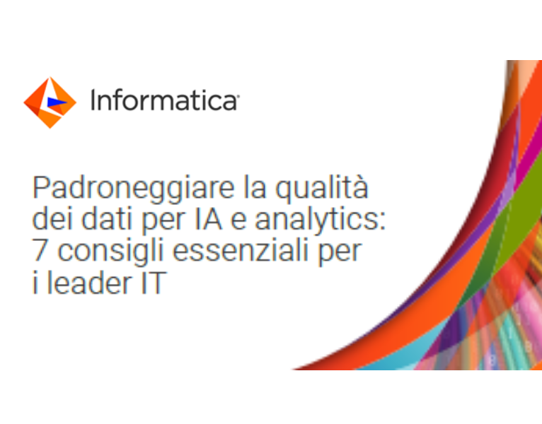 Padroneggiare il Data Quality applicandolo all'intelligenza artificiale (IA) e agli analytics