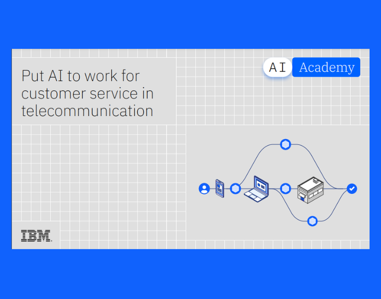 Put AI to work for customer service in telecommunication