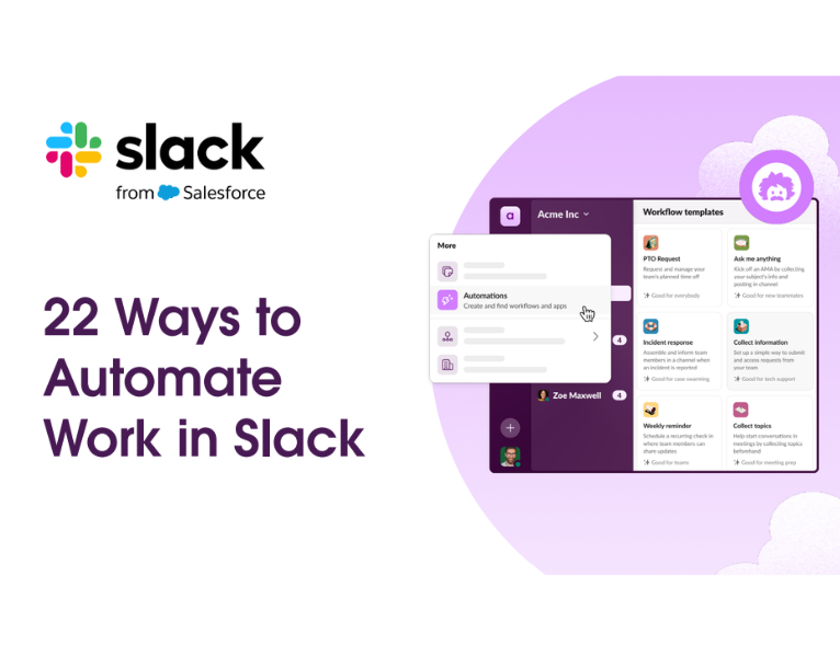 22 ways to automate work in Slack