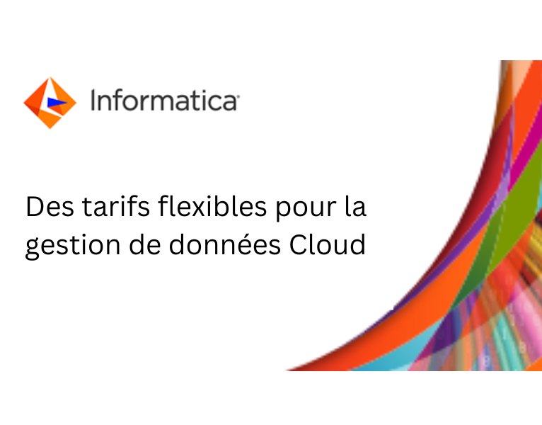 Explication des tarifs flexibles pour la gestion de données Cloud