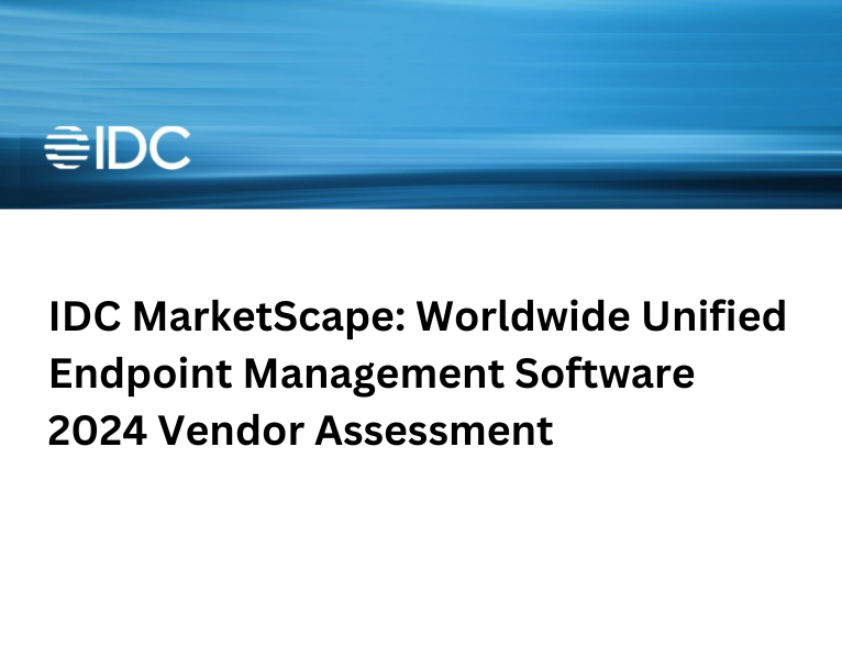 IDC MarketScape Worldwide Unified Endpoint