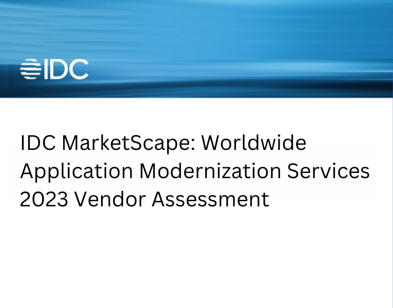 IDC-MarketScape-Worldwide-Application-Modernization-Services-2023-Vendor-Assessment