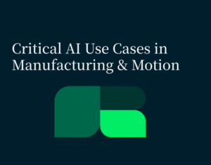 Critical AI Use Cases in Manufacturing and Motion Realizing AI-powered innovation with MongoDB Atlas