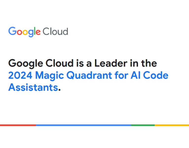 Google Cloud is a Leader in the 2024 Gartner® Magic Quadrant™ for AI Code Assistants (2)