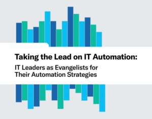 Harvard Business Review Taking the lead on IT automation