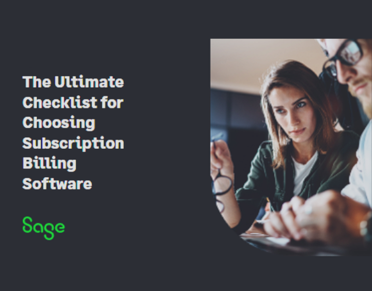 The Ultimate Checklist For Choosing Subscription Billing Software