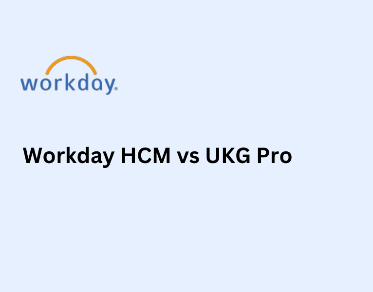 TrustRadius Report Workday HCM vs