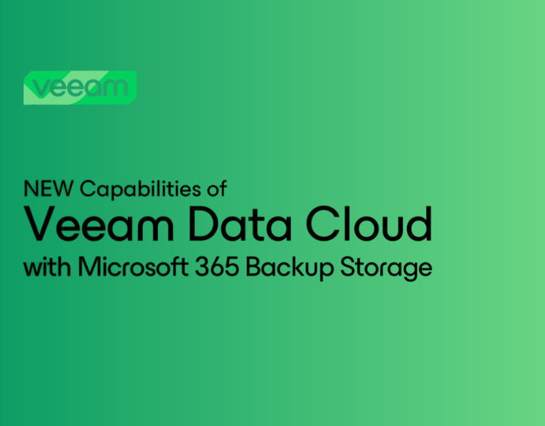 [VDC] NEW Capabilities of Veeam with Microsoft 365 Backup Storage